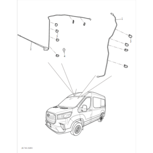 Maxus Deliver 9 2019-2024 Antenna B00004152