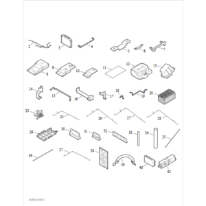 Maxus eDeliver 9 2019-2024 The Internal Parts Of Power Battery C00302644
