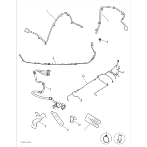 Maxus Deliver 9 2019-2024 Chassis Harnesses B00004151